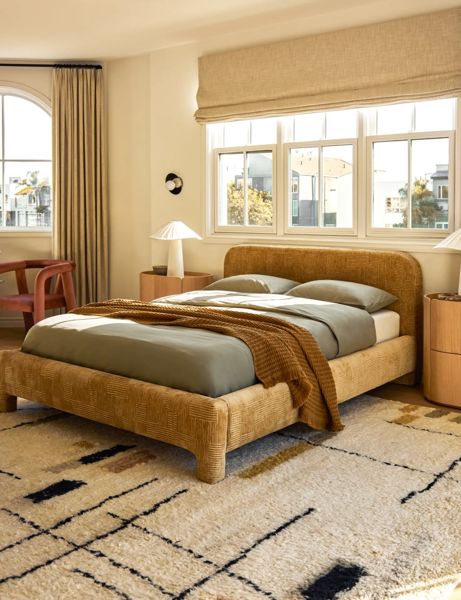 Staccato Hand-Knotted Wool Rug