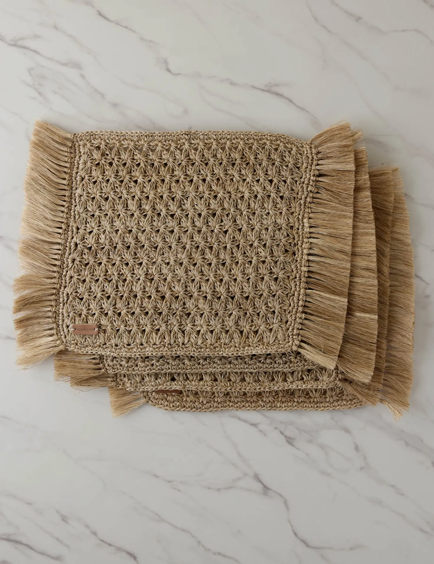 Star Placemats (Set of 4) by Tallo de Olivo