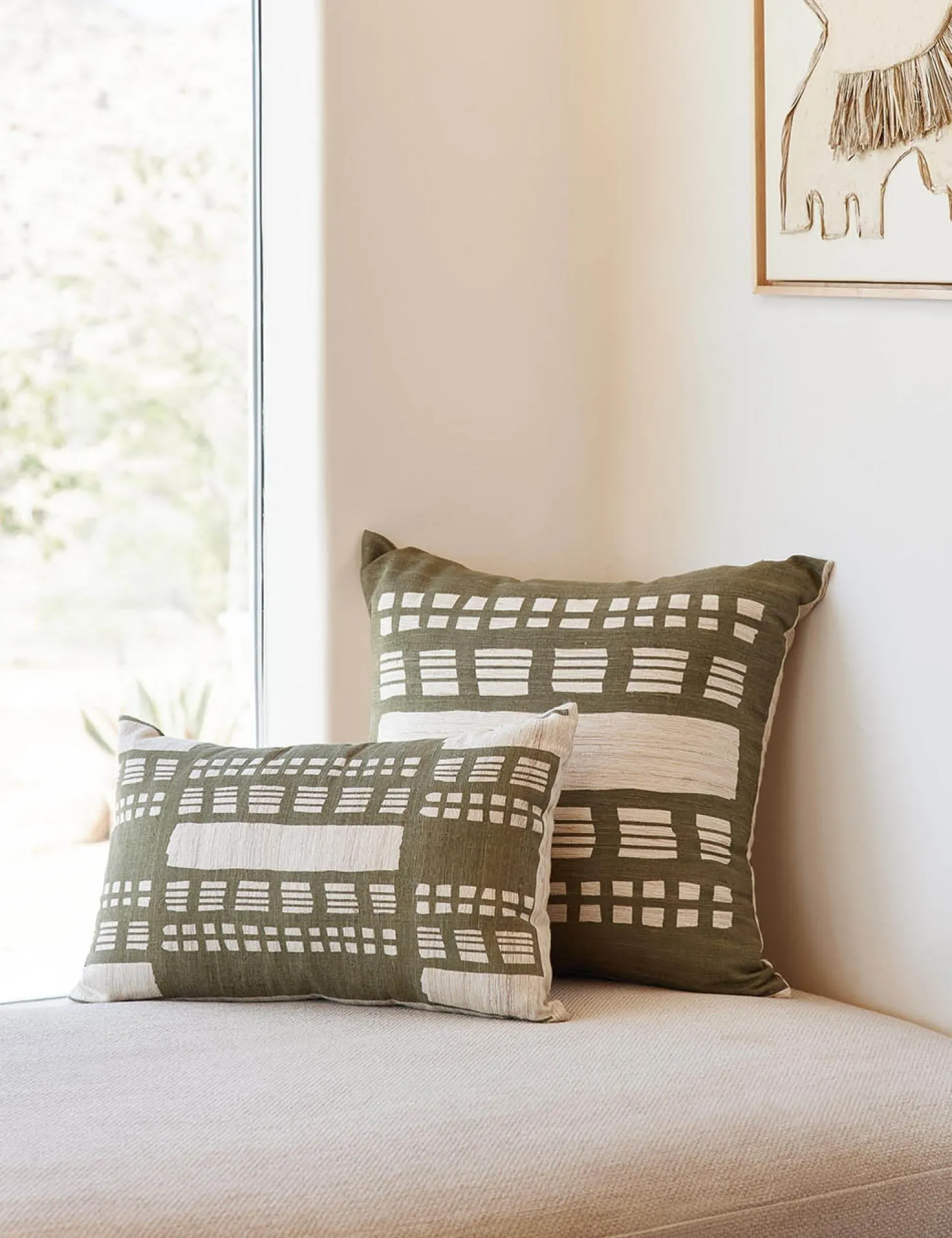 Stonewalk Pillow by Élan Byrd