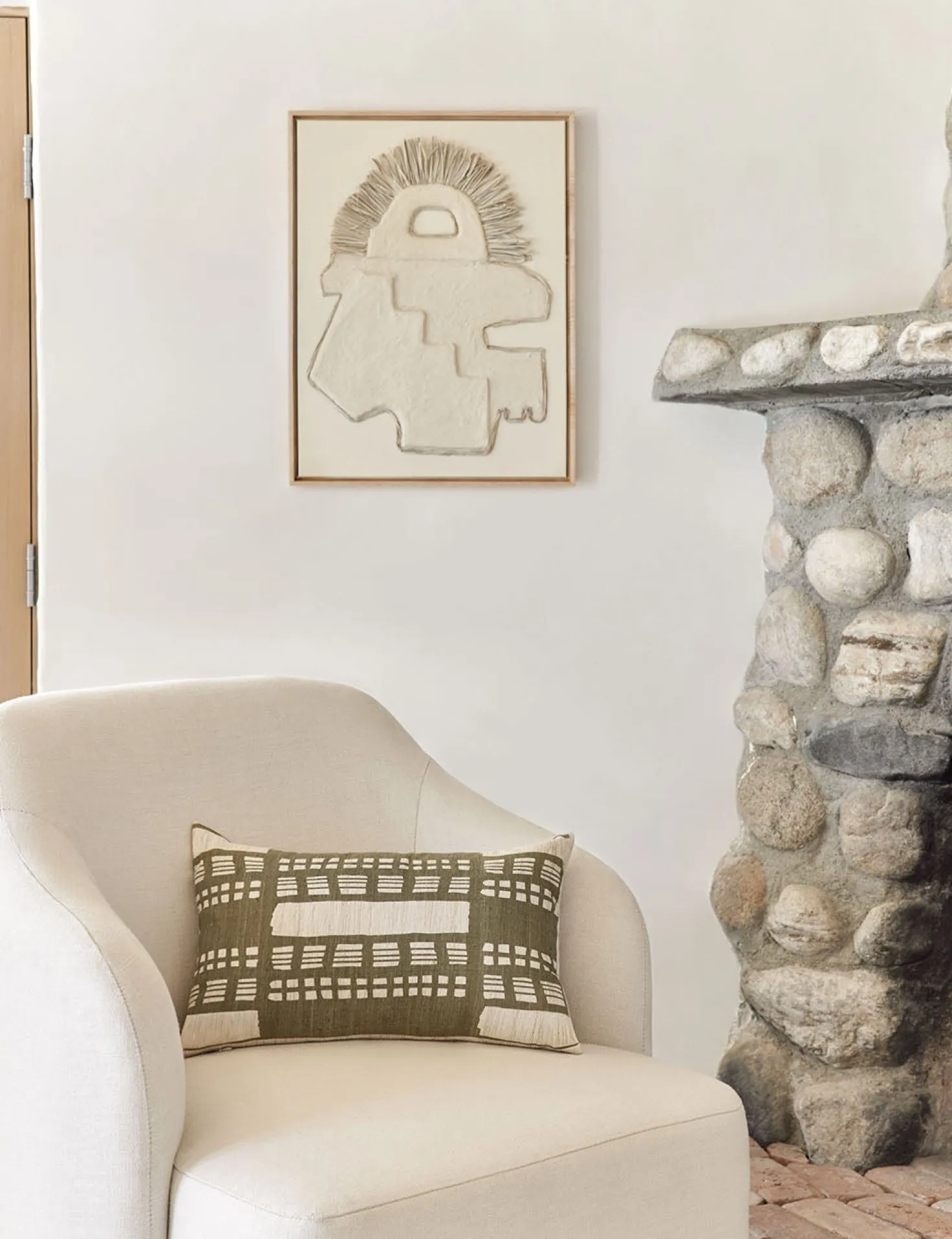 Stonewalk Pillow by Élan Byrd