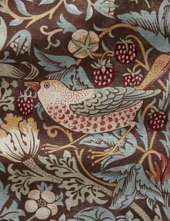 Strawberry Thief Cotton Fabric by Morris & Co.