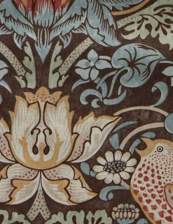 Strawberry Thief Cotton Fabric by Morris & Co.