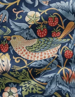 Strawberry Thief Cotton Fabric by Morris & Co.