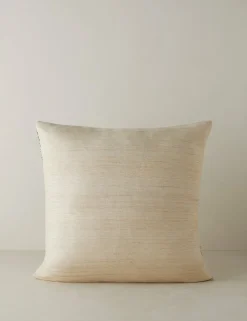 Striations Silk Pillow by Élan Byrd