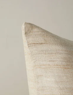 Striations Silk Pillow by Élan Byrd