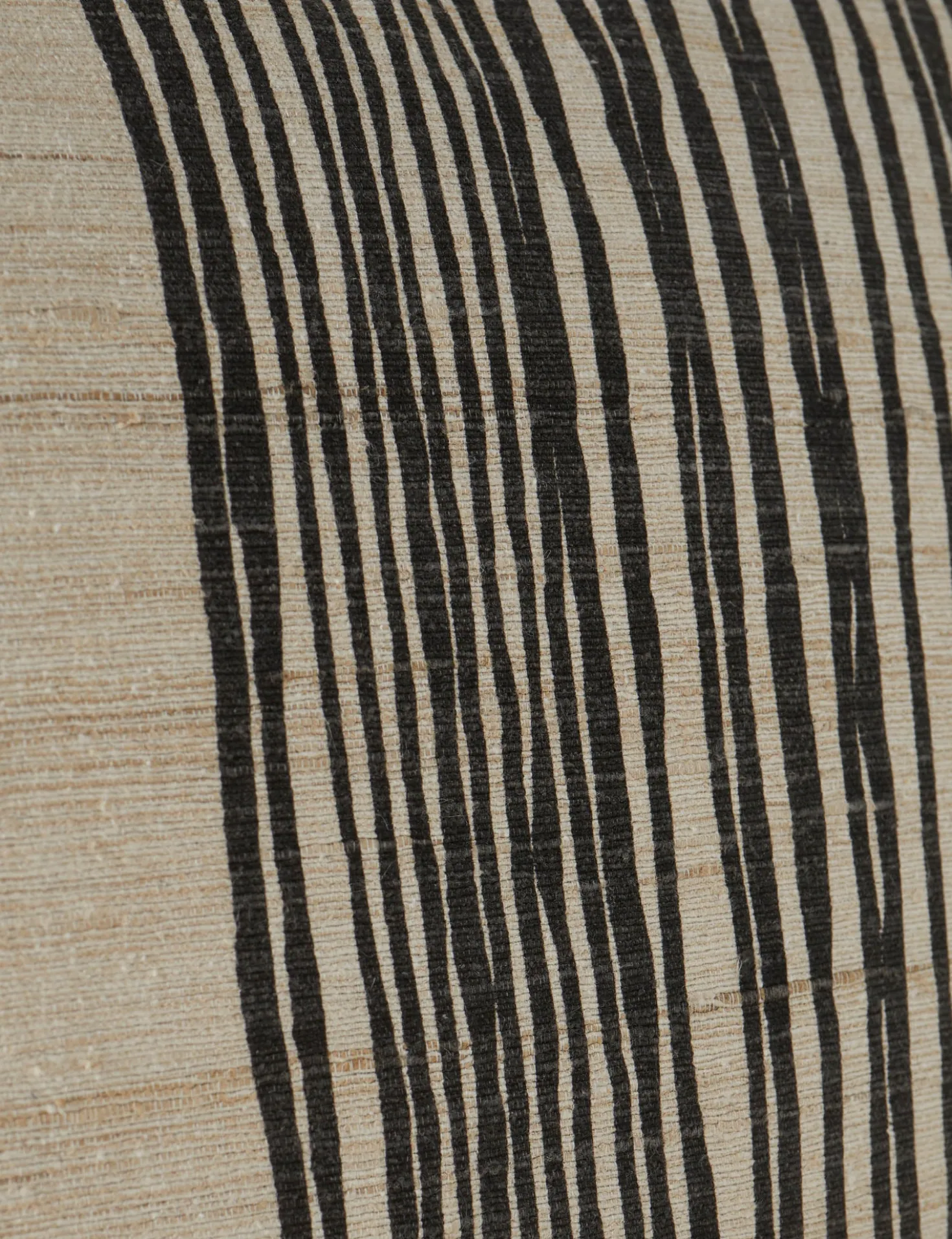 Striations Silk Pillow by Élan Byrd