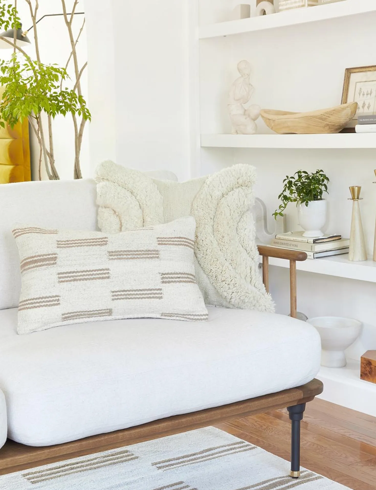 Stripe Break Pillow by Sarah Sherman Samuel