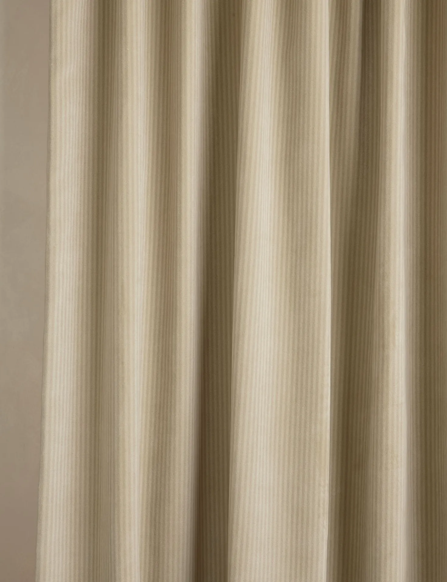 Striped Velvet Curtain Panel by Sarah Sherman Samuel