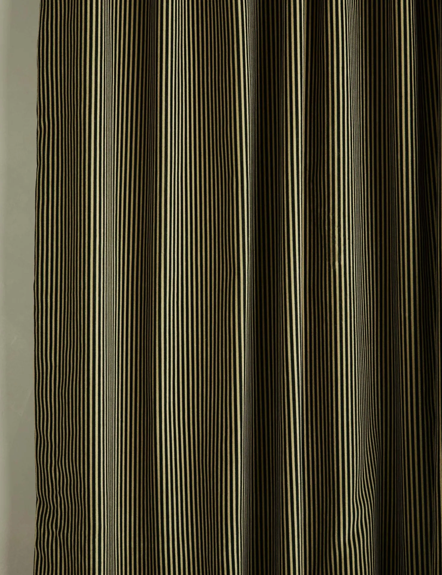Striped Velvet Curtain Panel by Sarah Sherman Samuel