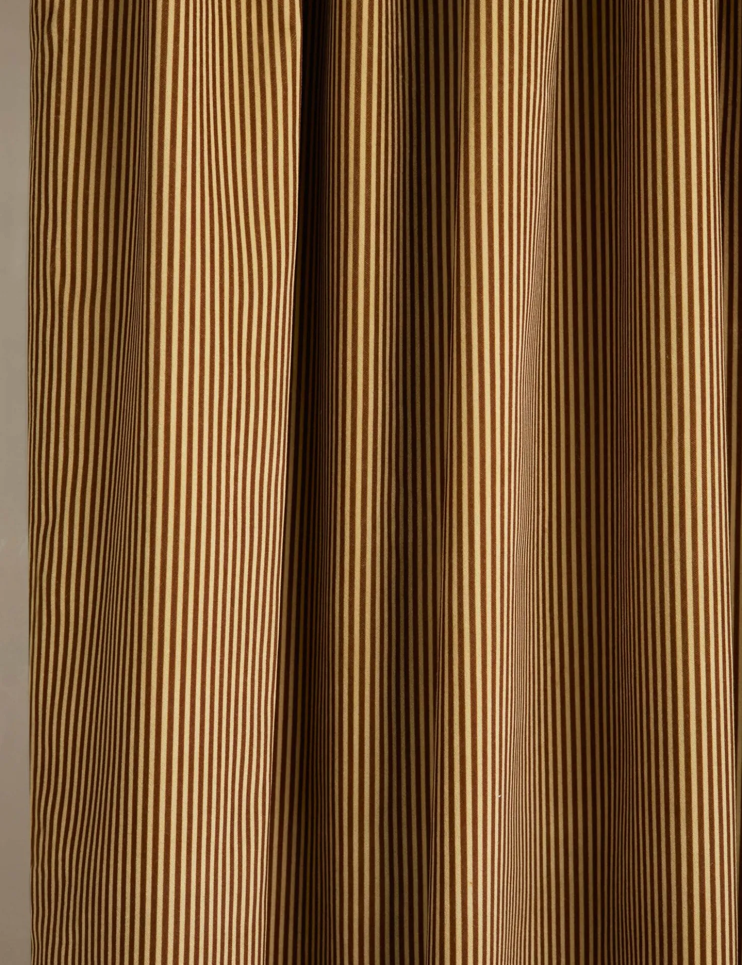 Striped Velvet Curtain Panel by Sarah Sherman Samuel