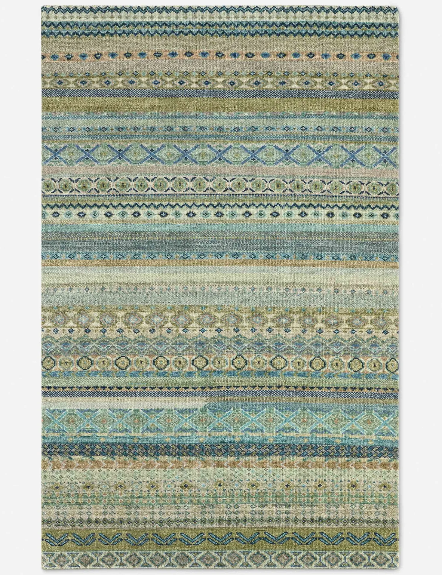 Sufyan Hand-Knotted Wool Rug