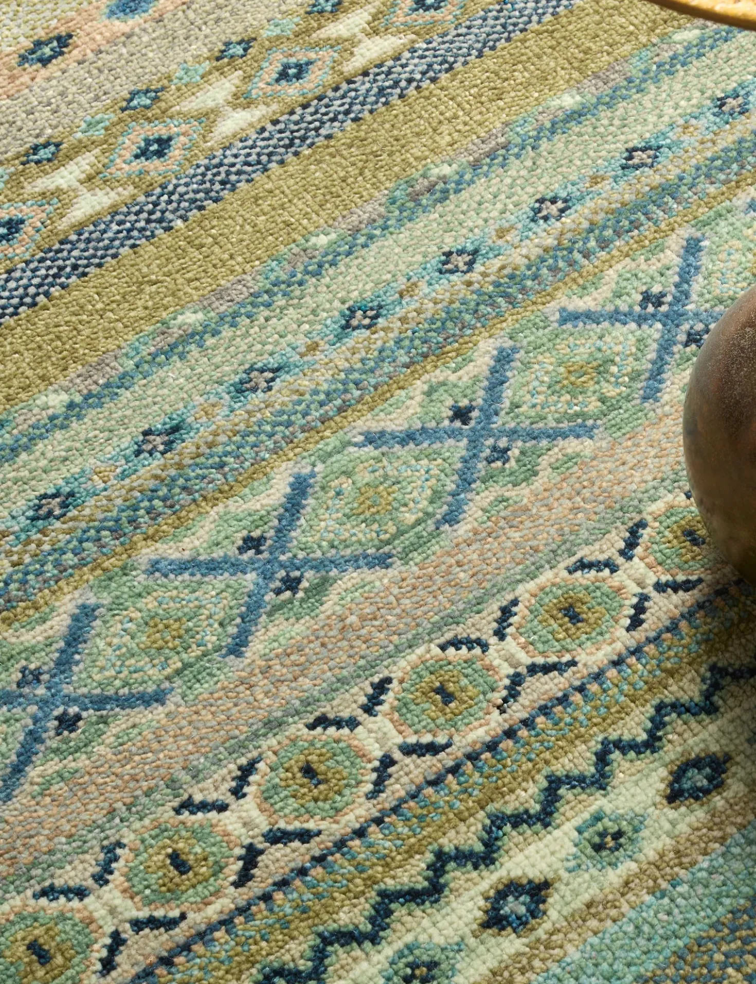 Sufyan Hand-Knotted Wool Rug