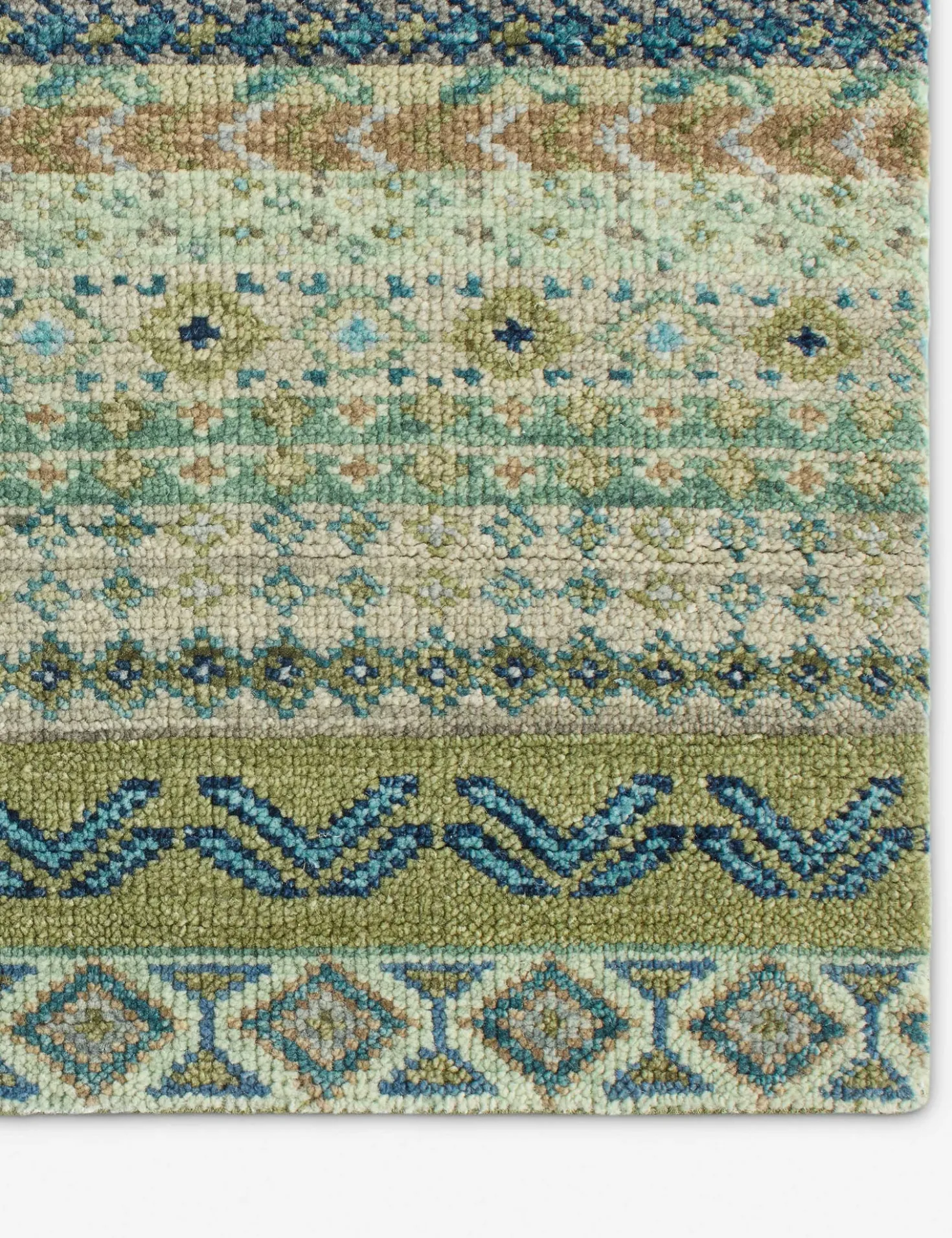Sufyan Hand-Knotted Wool Rug