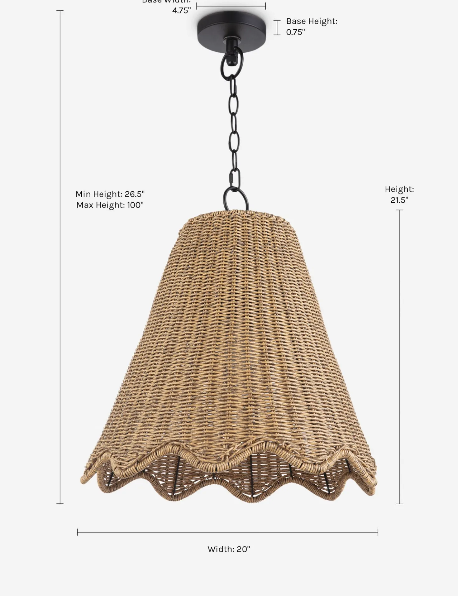 Summer Outdoor Pendant Light by Regina Andrew