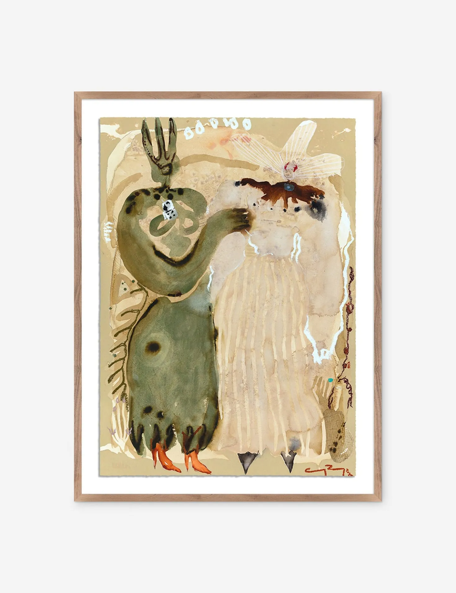 Sun King Wall Art by Caroline Pinney