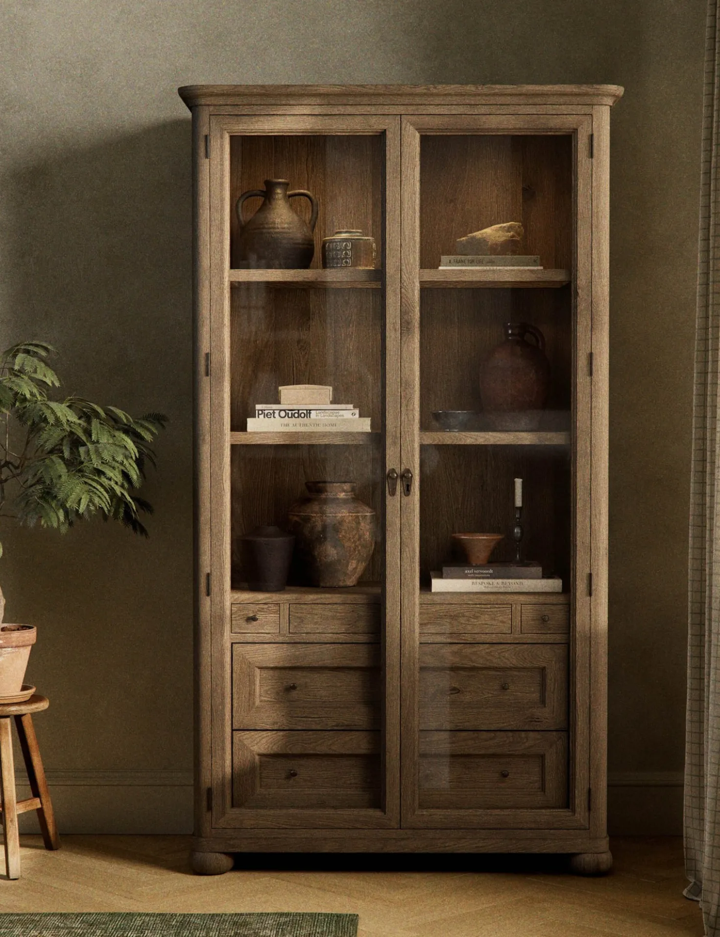 Sussex Curio Cabinet by Amber Lewis x Four Hands