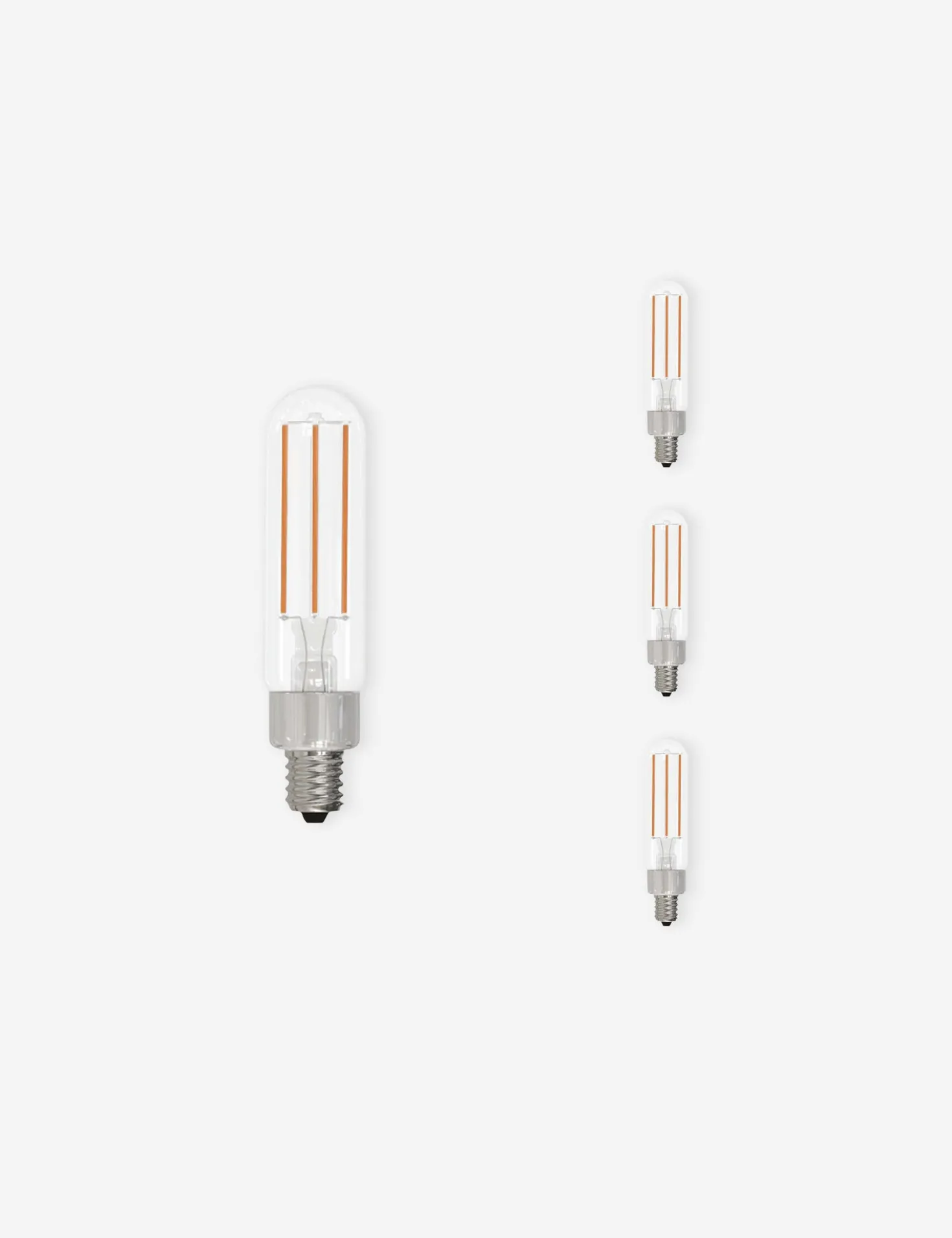 T6 LED Filament Bulb (Set of 4)