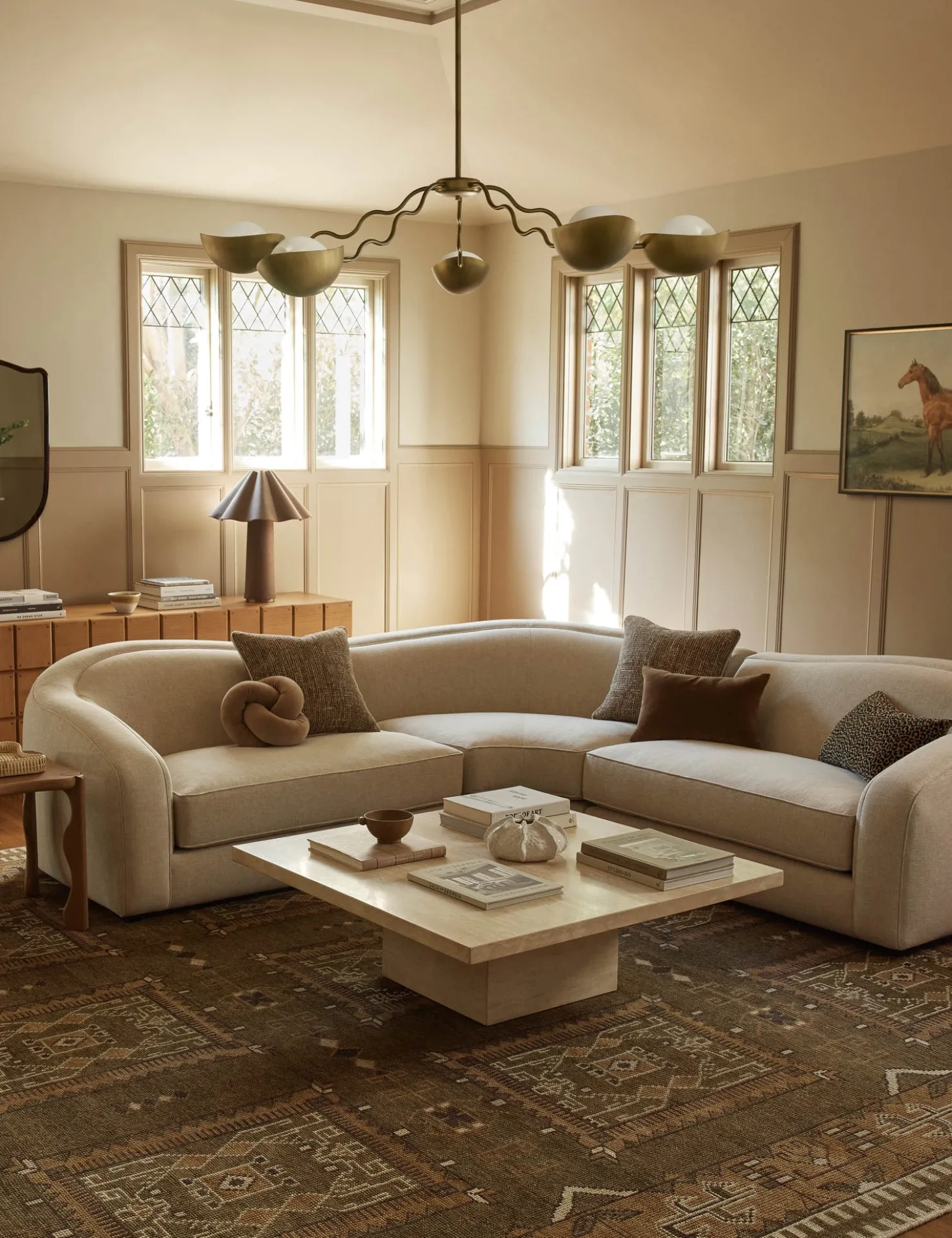 Tahj Hand-Knotted Wool Rug