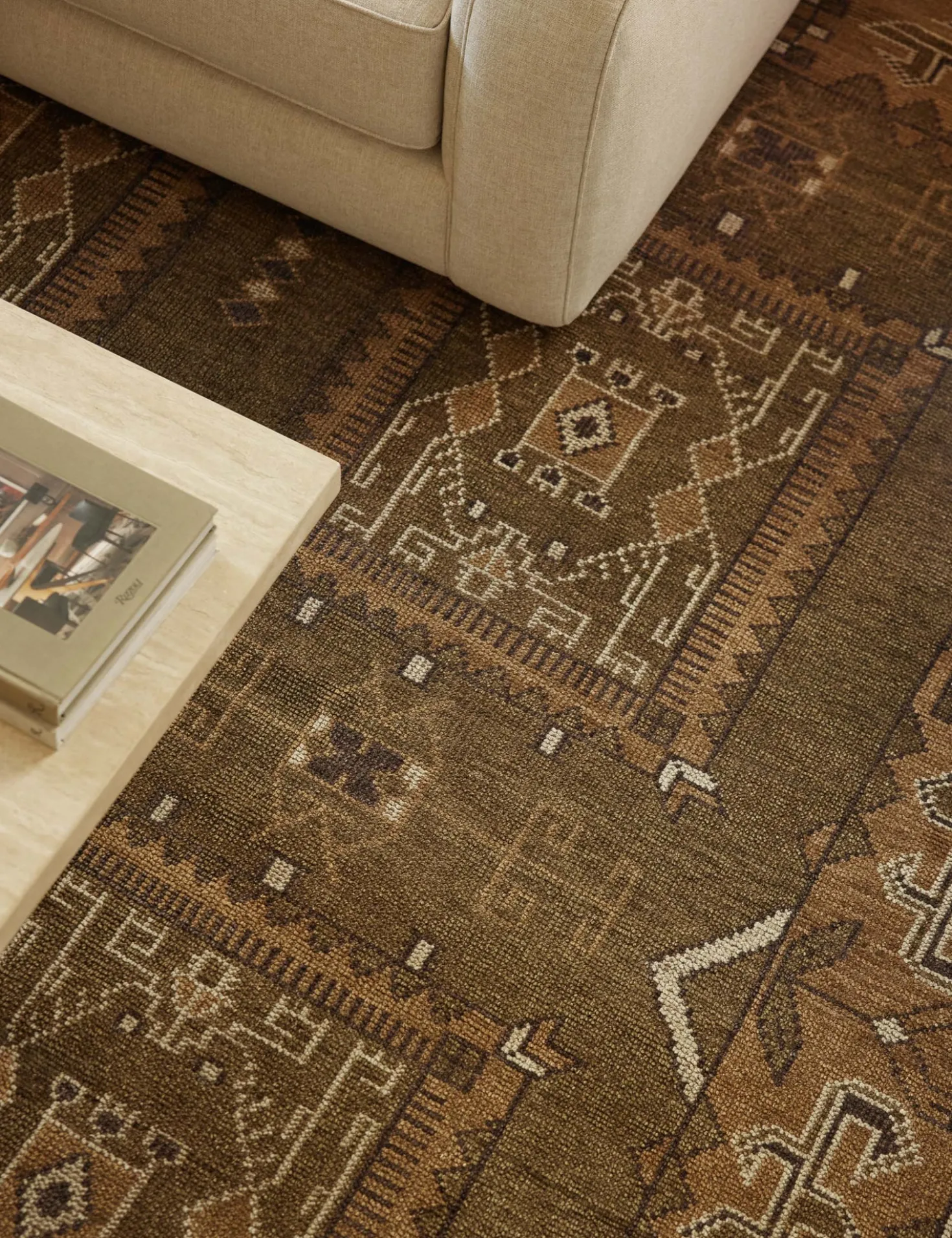 Tahj Hand-Knotted Wool Rug
