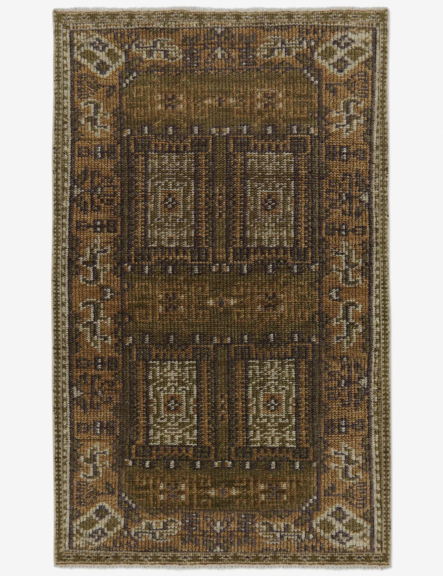 Tahj Hand-Knotted Wool Rug