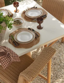 Tara Melamine Dinnerware (12-Piece Set)