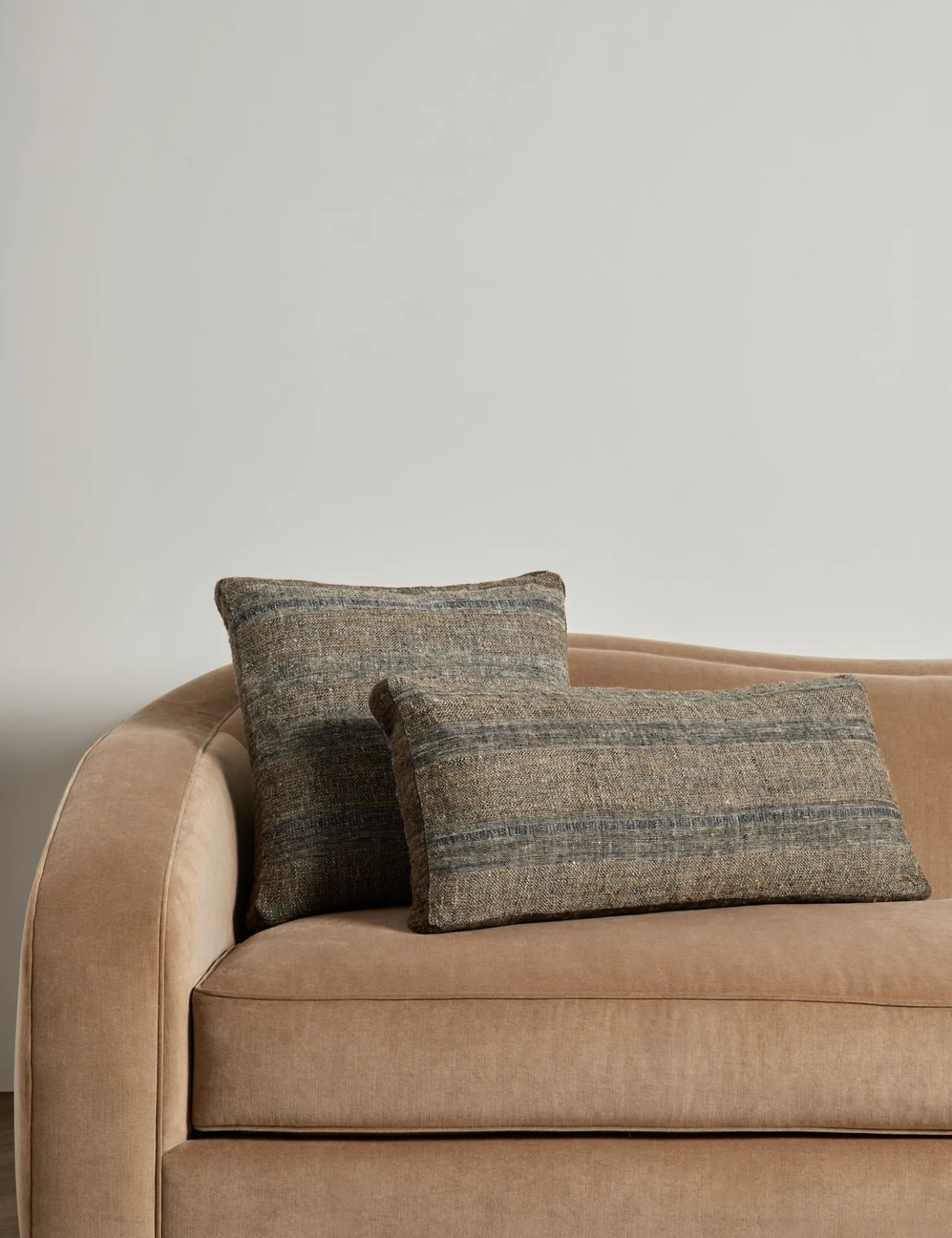 Teku Linen Silk Box Pillow by DISC Interiors