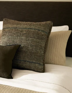 Teku Linen Silk Box Pillow by DISC Interiors