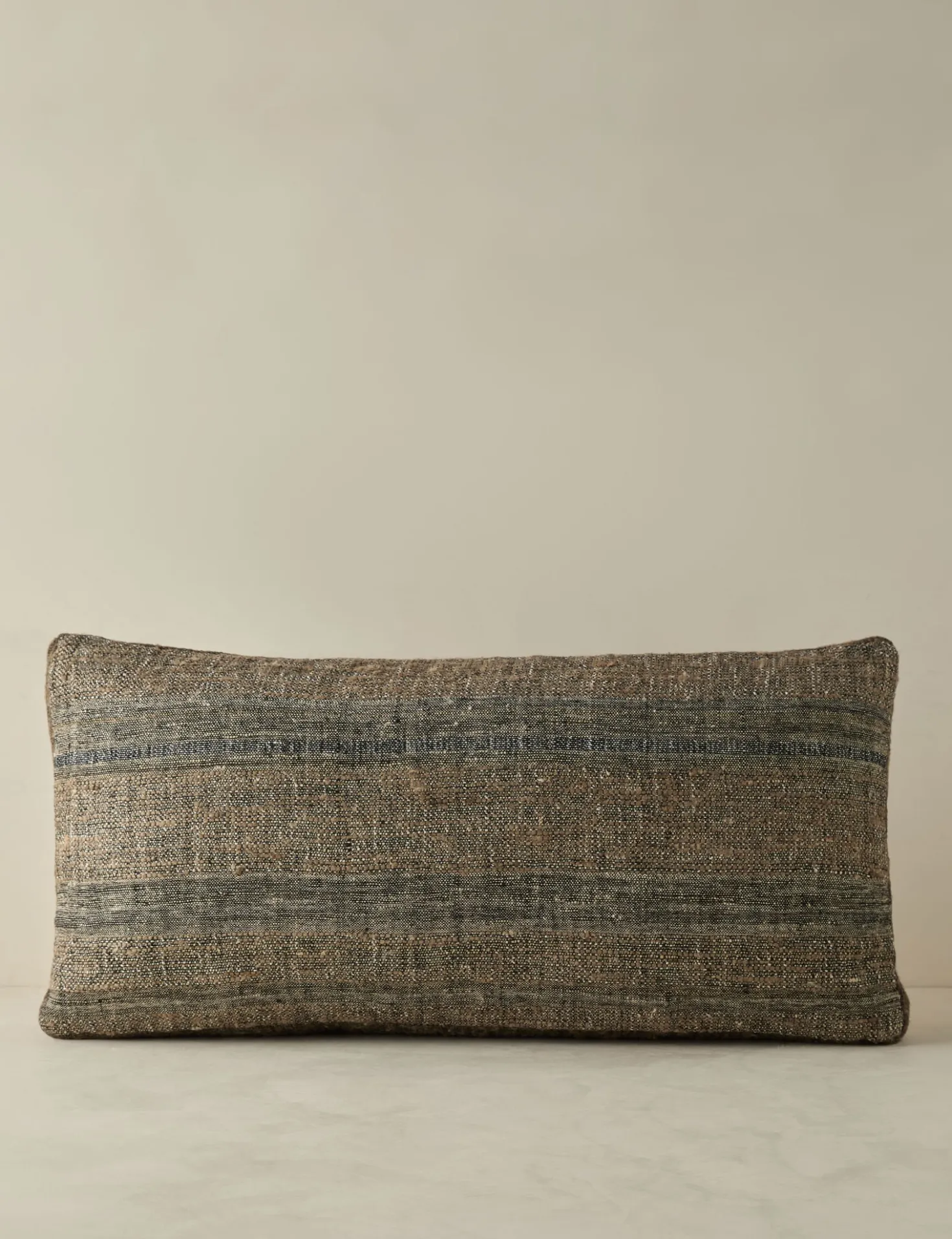 Teku Linen Silk Box Pillow by DISC Interiors