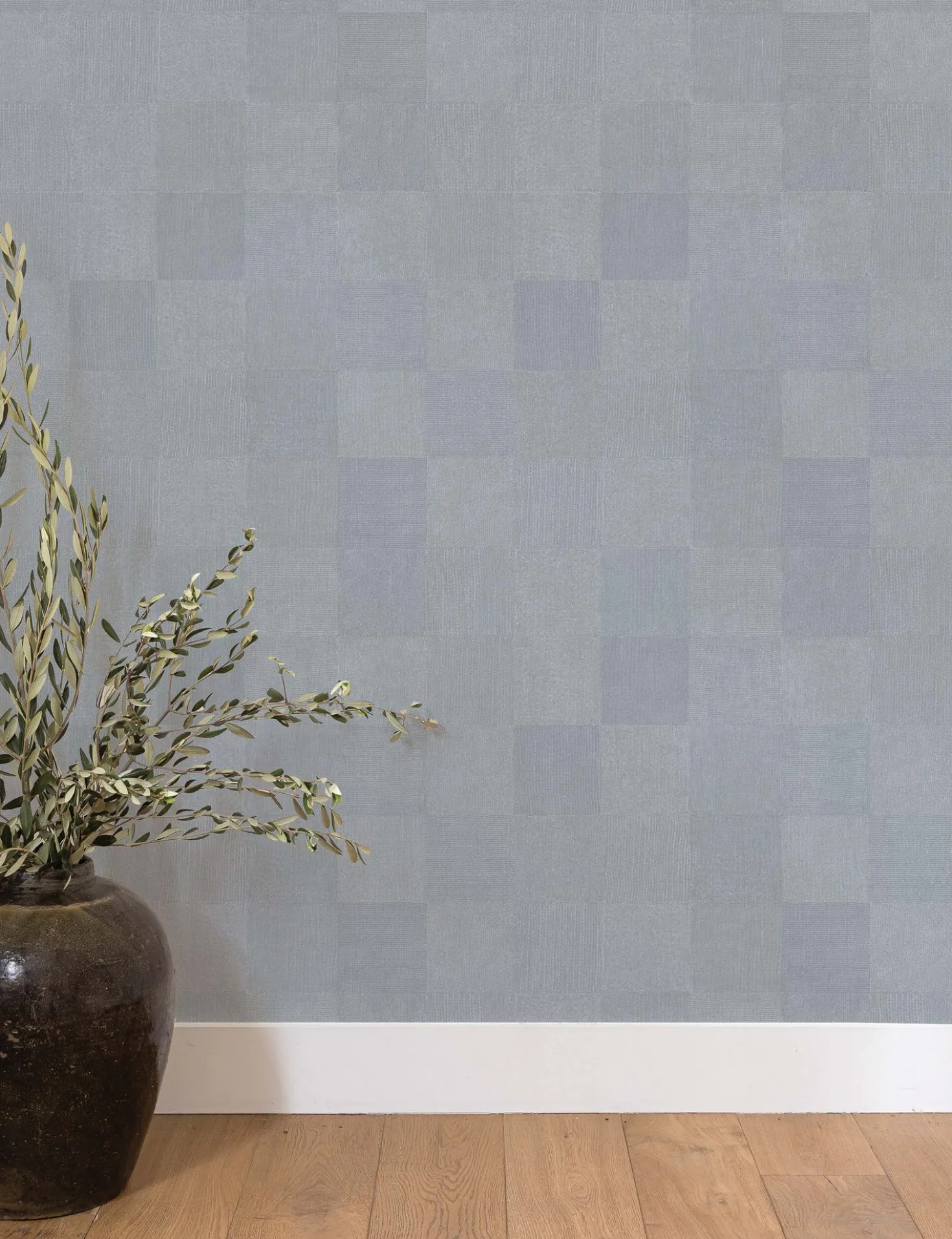 Textured Check Peel + Stick Wallpaper by Pure Salt