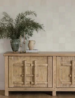 Textured Check Peel + Stick Wallpaper by Pure Salt