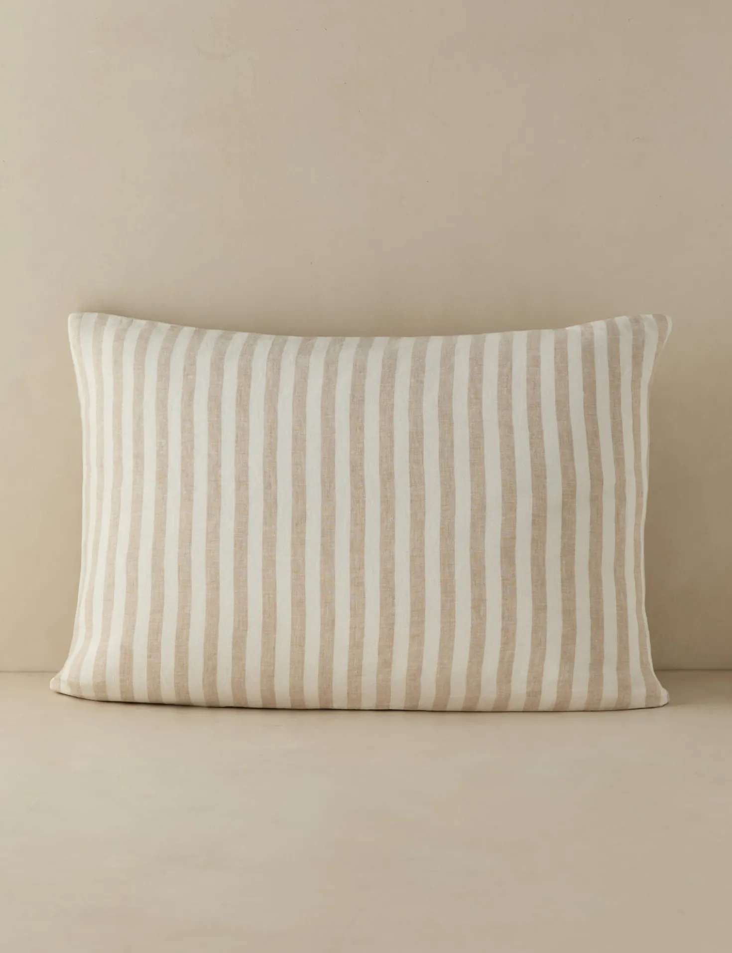 Thayer Striped European Flax Linen® Sham