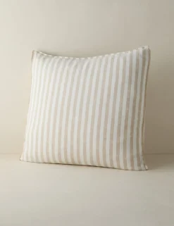 Thayer Striped European Flax Linen® Sham