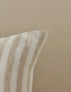 Thayer Striped European Flax Linen® Sham