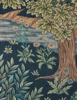 The Brook Tapestry Viscose Fabric by Morris & Co.
