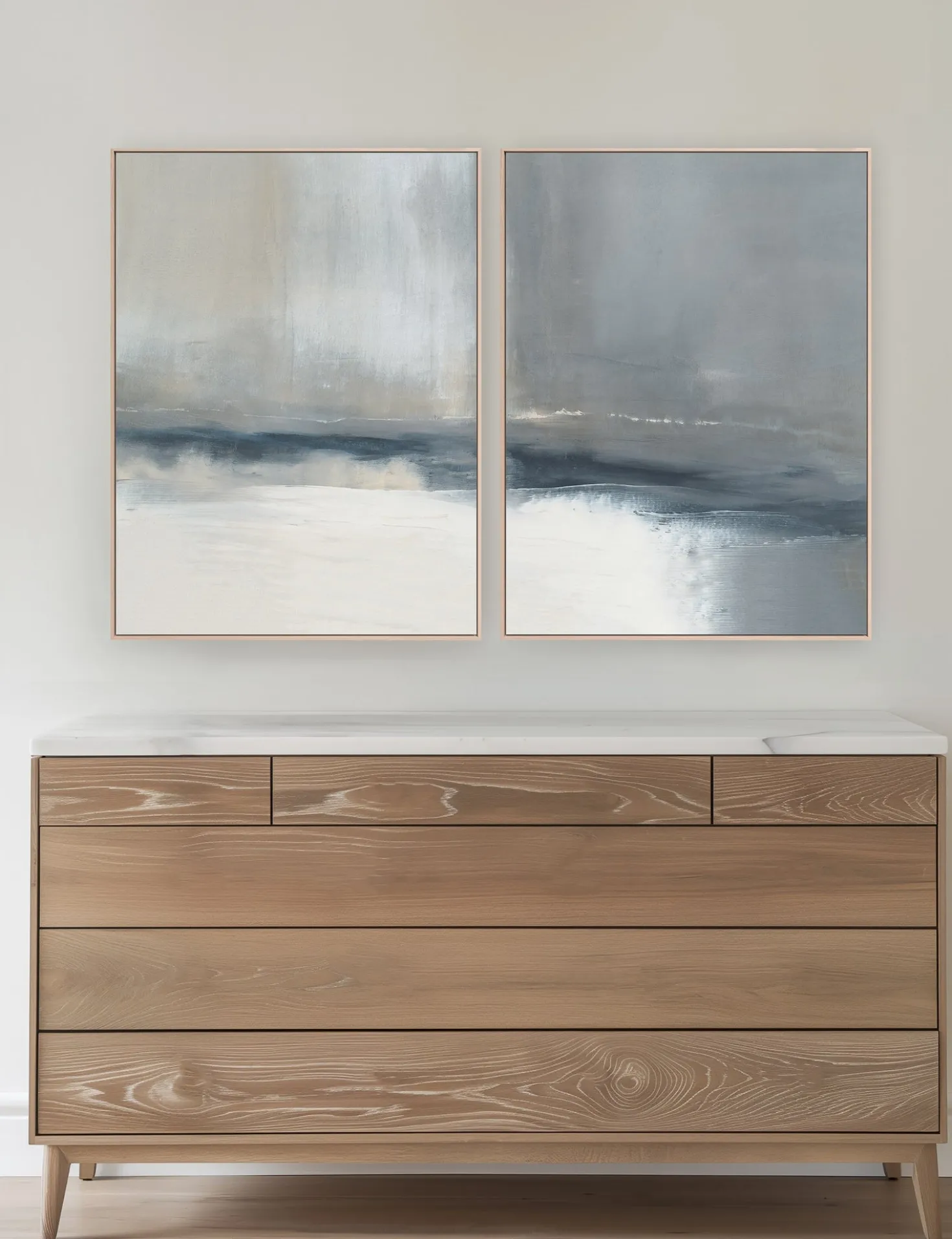 The Strand No. 5 Diptych Wall Art (Set of 2) by Carol Benson-Cobb