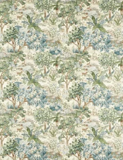 The Stumpery Cotton Fabric by Sanderson