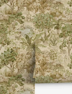 The Stumpery Wallpaper by Sanderson