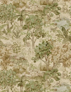 The Stumpery Wallpaper by Sanderson