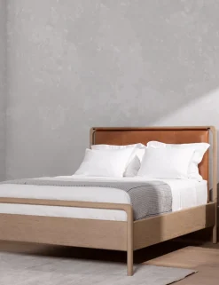 Tierney Leather Bed