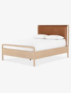 Tierney Leather Bed