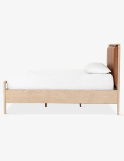 Tierney Leather Bed