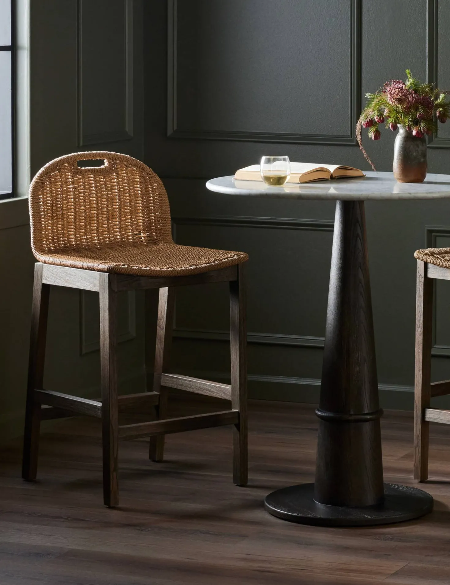 Tiffer Bar and Counter Stool by Amber Lewis x Four Hands