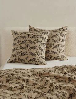 Tiger Hemp Sham by Sarah Sherman Samuel