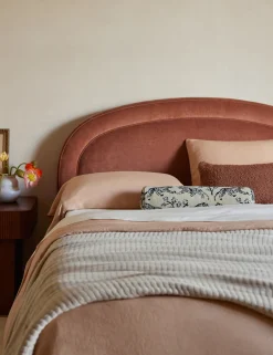 Tiger Jacquard Bolster Pillow by Sarah Sherman Samuel