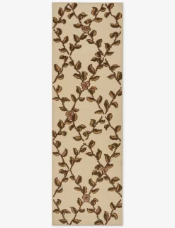 Tillar Hand-Knotted Wool Rug by Jake Arnold