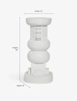 Toivo Pedestal by Sarah Sherman Samuel
