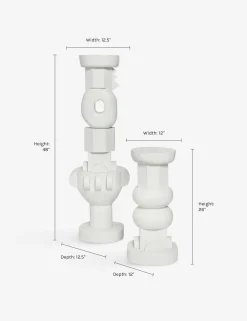 Toivo Pedestal by Sarah Sherman Samuel
