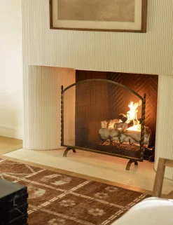 Topia Fireplace Screen by Ginny Macdonald