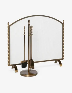 Topia Fireplace Screen by Ginny Macdonald