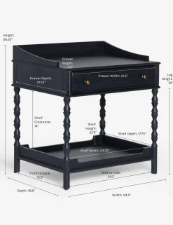 Topia Nightstand by Ginny Macdonald